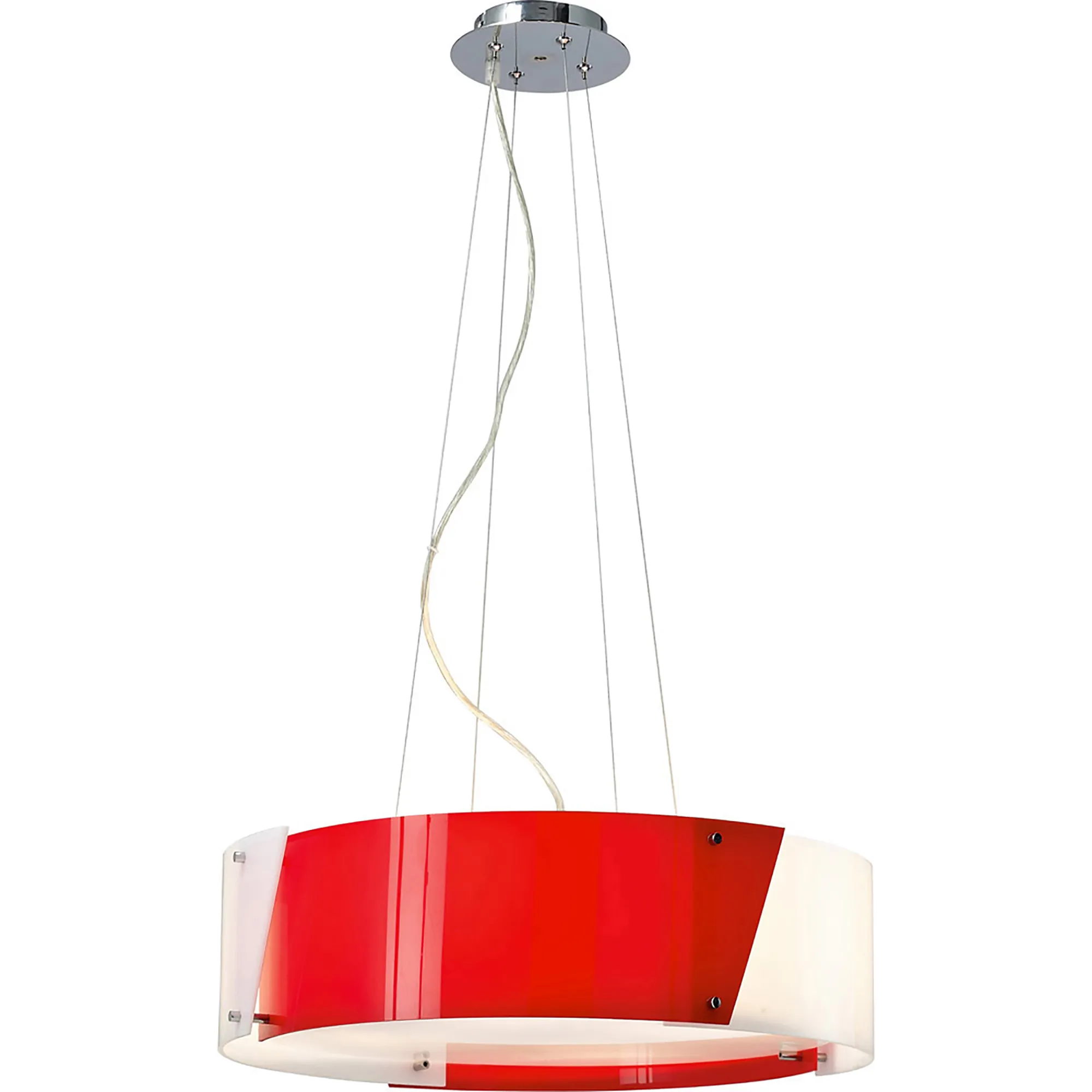 IL30672RD  Dakota Pendant 4 Light